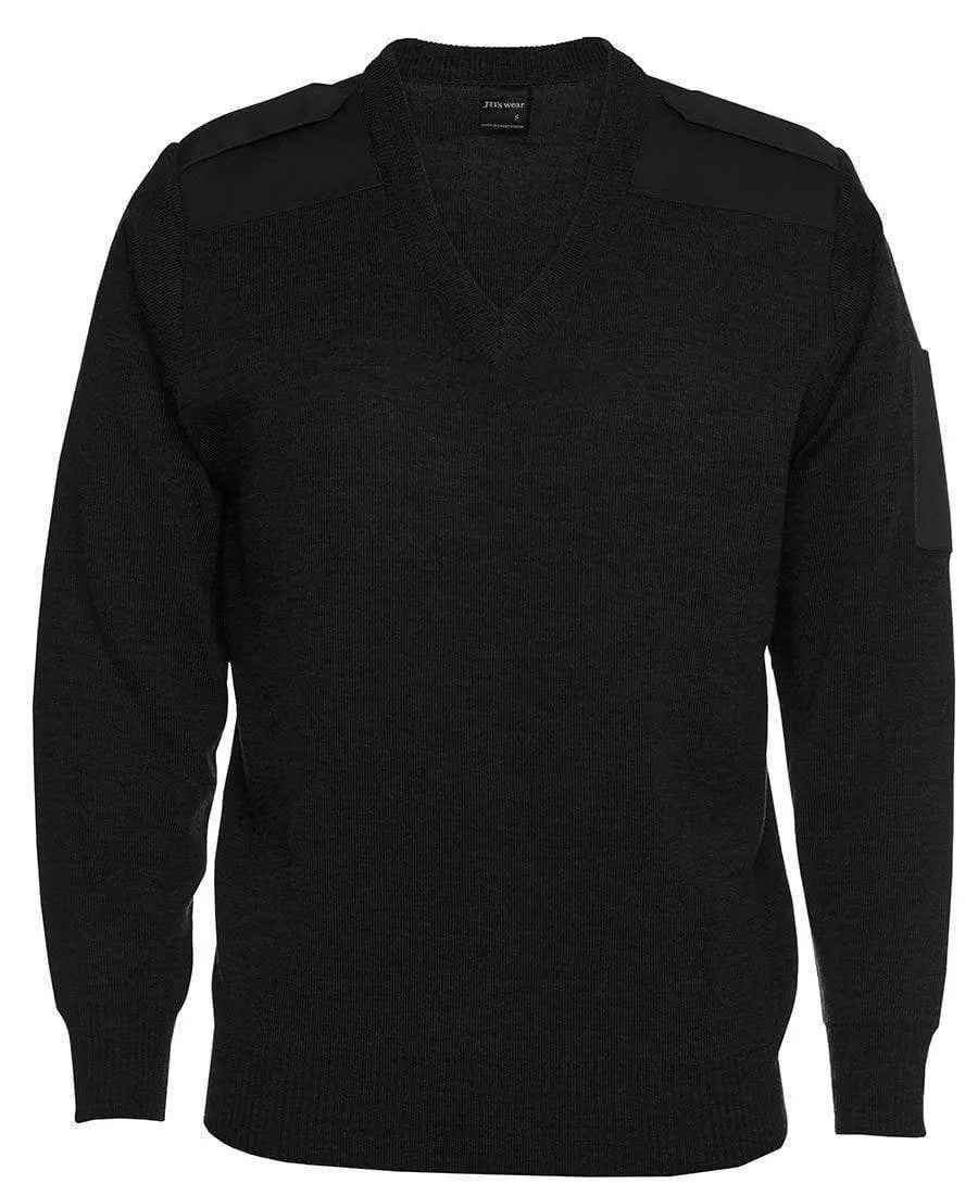 JB'S Knitted Epaulette Jumper 6EJ - Simply Scrubs Australia